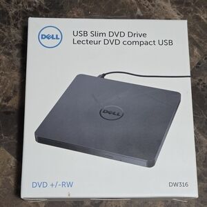 Dell DW316 Slim DVD Drive New Sealed USB